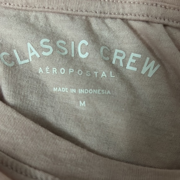 aeropostale pink tee soft material SIZE MEDIUM - Picture 3 of 4